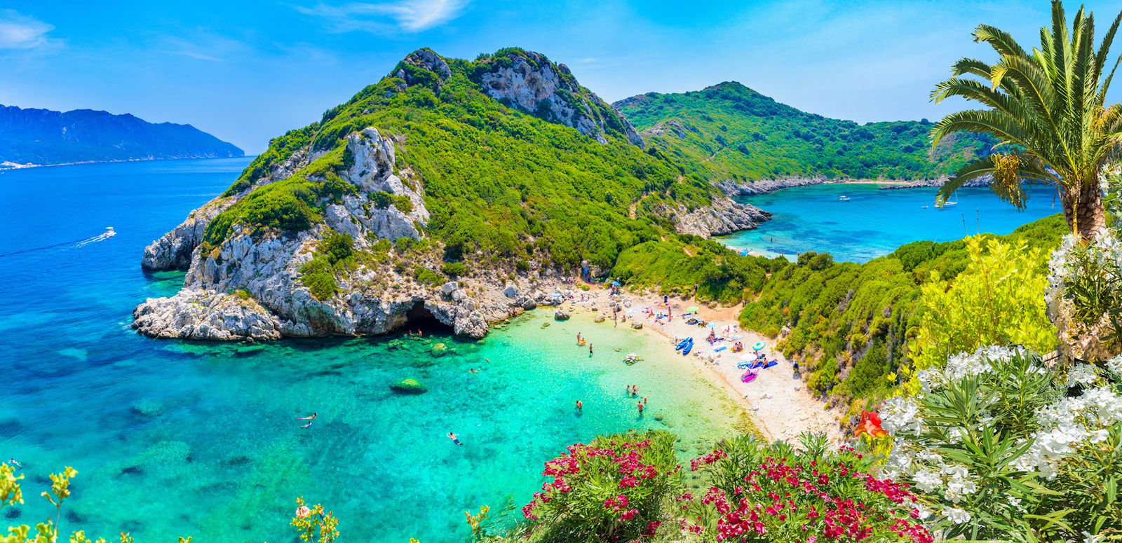 O imagine reprezentand Corfu