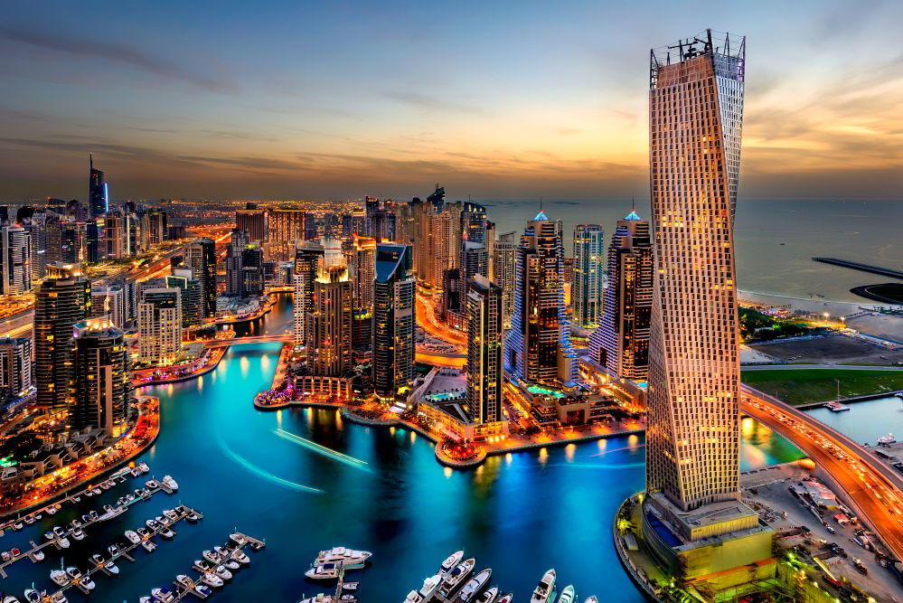 O imagine reprezentand emiratele arabe unite